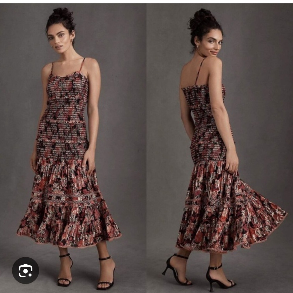 Hermant and Nandita smocked dress